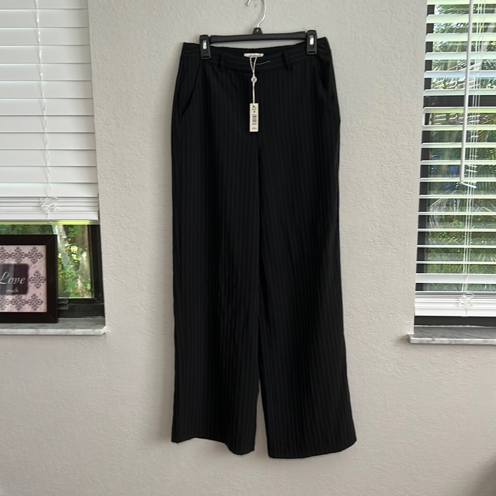 Wide leg office slacks